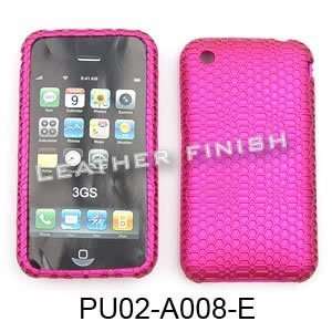  Apple iPhone 1G/2G/3G/3GS Deluxe Silicon Skin   Honeycomb 