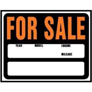  15x19Auto For Sale Sign