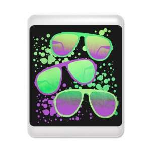  iPad Case White 80s Sunglasses (Fashion Music Songs 