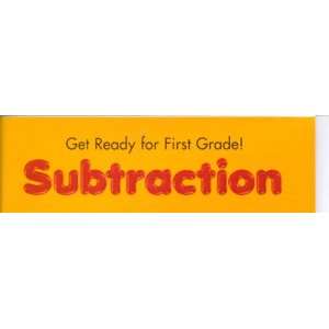  Subtraction Workbook ~ Get Ready for First Grade 
