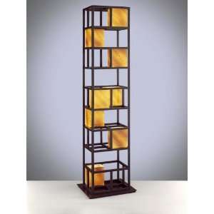  George Kovacs Bronze Tower Floor Lamp