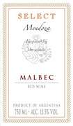 TriVento Select Malbec 2005 