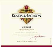 Kendall Jackson Vintners Reserve Merlot 2002 