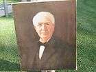 1929 Thomas Edison Portrait Chromolithograph Print