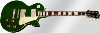  Mercury 001 Gen3 V2 LP Standard Flame Guitar+Hardshell Case~Green