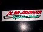 Allen Johnson Racing Decal
