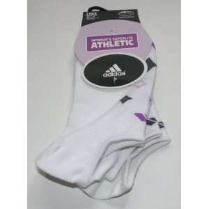  adidas Womens Superlite Athletic Climalite No Show Socks 