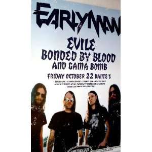  Early Man Poster   LB Flyer for Death Potion Tour