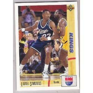  1991 92 Upper Deck Sacramento Kings Basketball Set 