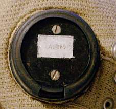 WWII RAF Tropical Cloth Flight Helmet with Recievers  