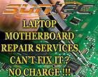 Dell Latitude D620 D630 D820 D830 Motherboard Repair Service All Makes 