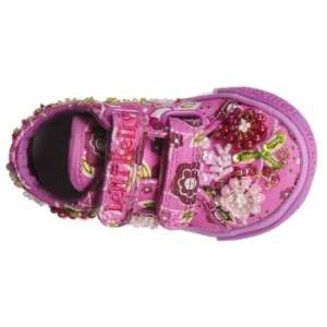 Lelli Kelly LK9401 Milly Baby pink fuchsia velcro shoe  