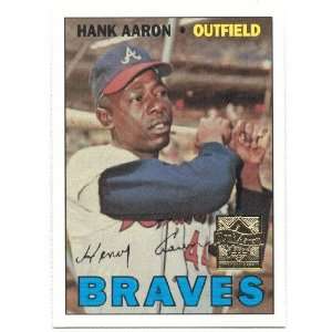  2000 Topps Hank Aaron Reprint 1967 #14 of 23 NM MT Sports 