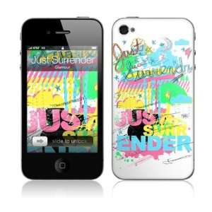   Skins MS JUST20133 iPhone 4  Just Surrender  Glamour Skin Electronics