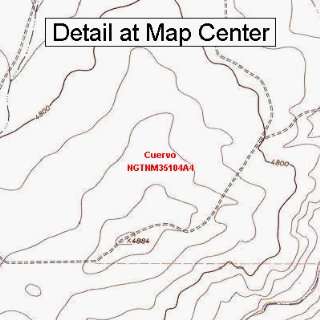   Map   Cuervo, New Mexico (Folded/Waterproof)