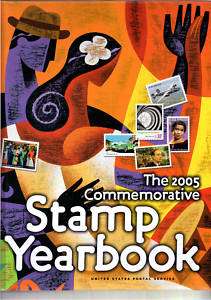 USPS 2005 Stamp Year Book Hard Cover complete set  