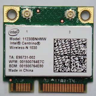 Intel 1030 Wireless N WiFi Bluetooth BT mini pci e Card  