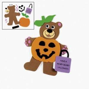  Halloween Bear Magnet Craft Kit   Craft Kits & Projects 