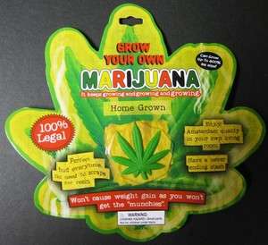 One New Novelty Grow Your Own Marijuana Gag Gift  