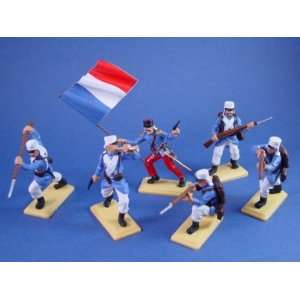   DSG Toy Soldiers French Foreign Legion in Powder Blue Toys & Games