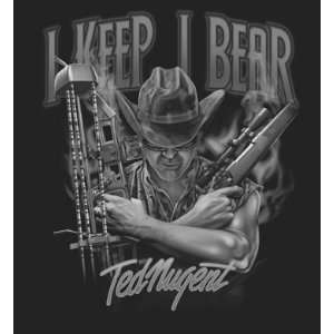  Ted Nugent   I Keep I Bear   Hunting Shirts Sports 