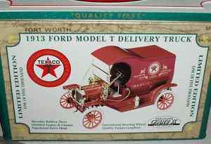 GEARBOX 1913 FORD MODEL T DELIVERY TRUCK TEXACO 1/16  