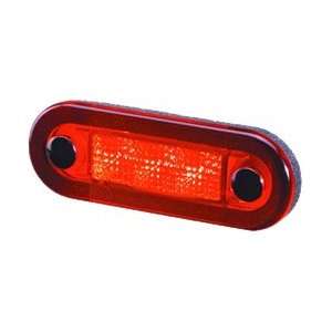  HELLA 959510717 9510 Series Red Lens 1x3 LED Red Interior 