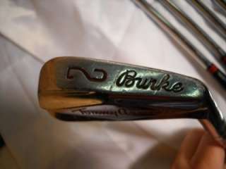 Burke Tommy Armour Silver Scot Irons golf clubs 2,3,4,6,7,8,9,PW,SW 