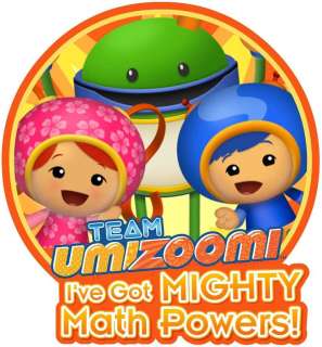 Team Umizoomi Mighty Math Powers Iron on Transfer  
