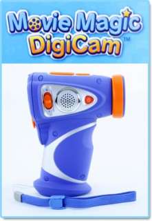 This durable, kid friendly digital camera records videos and takes 