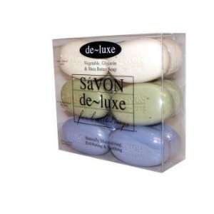  SaVon De Luxe 12 Pack Assorted Scented Bar Soap Case Pack 