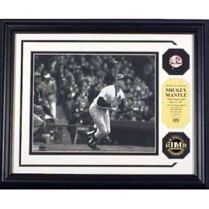  Mickey Mantle 500th Homerun Pin Collection Photo Mint 