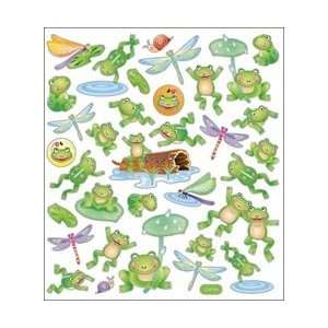  Tattoo King Multi Colored Stickers Leap Frogs; 6 Items 