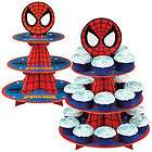 Wilton Spiderman Cupcake & Treat Stand Holds 24 Cupcakes