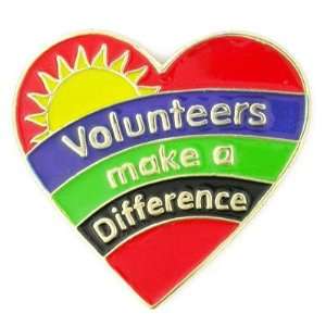  Volunteers Make A Difference Pin Jewelry