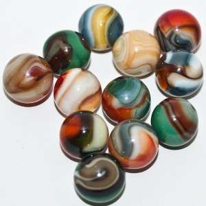 Jabo by Sandra ~ Set of 12 Transitional Marbles ~ Made in 2004  