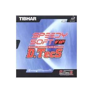   TIBHAR Speedy Soft D.TecS VIP Table Tennis Rubber