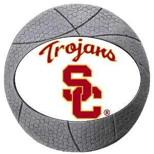 USC Trojans NCAA Basketball One Inch Pewter Lapel Pin  