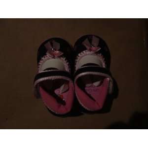  Floral Squeaky Shoe Blue/pink Baby
