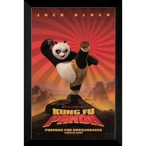  Kung Fu Panda FRAMED 27x40 Movie Poster Jack Black