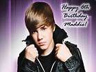 Justin Bieber #7 Edible CAKE Icing Image topper frosting birthday 