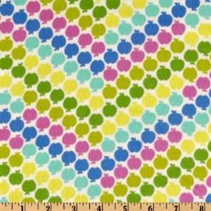  44 Wide Greenhouse Flannel Apple Chevron Grass Fabric By 