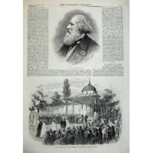  1865 Man John Lewis Sultan Reception Constantinople