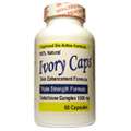 Ivory Caps Skin Whitening Glutathione 1500 mg Pills  