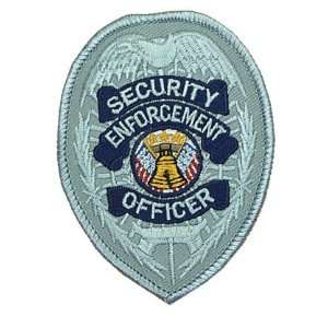    Security Enforcement Officer Emblem (Gray)