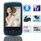 inch touchscreen dual sim mobile cell phone gms tv returns 