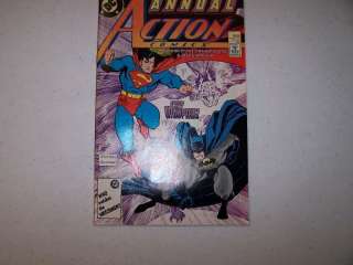 SUPERMAN BATMAN DC Comics Book Action Annual # 1 1987  