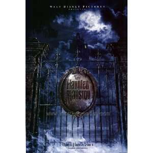  The Haunted Mansion (2003) 27 x 40 Movie Poster Style A 