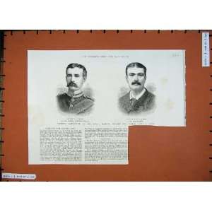   1887 Captain MCrae Punjaub War Army Holmes Sikh Men