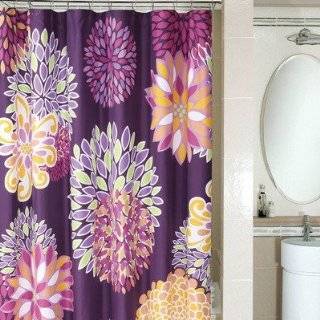   Shower Curtains, Hooks & Liners Purple